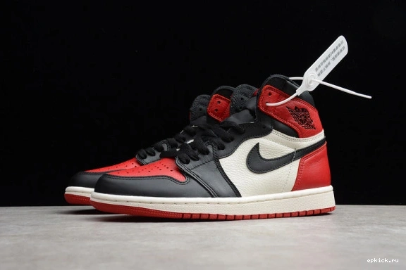 Cheap EP 555088-610 Air 555088-610 Retro Bred Toe High 1 Jordan 0523